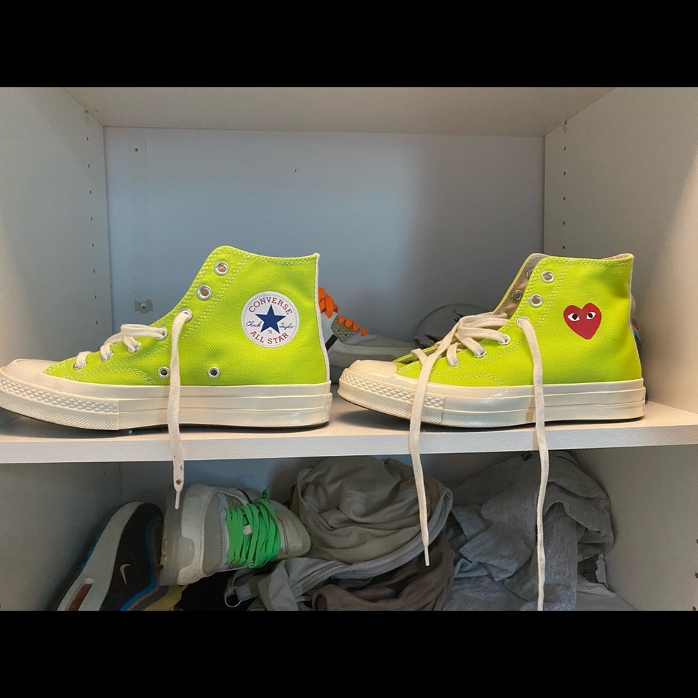 Neon commes de garçon converse